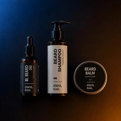 Beard Grooming Essentials Trio