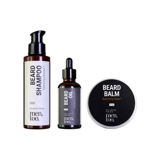 Beard Grooming Essentials Trio